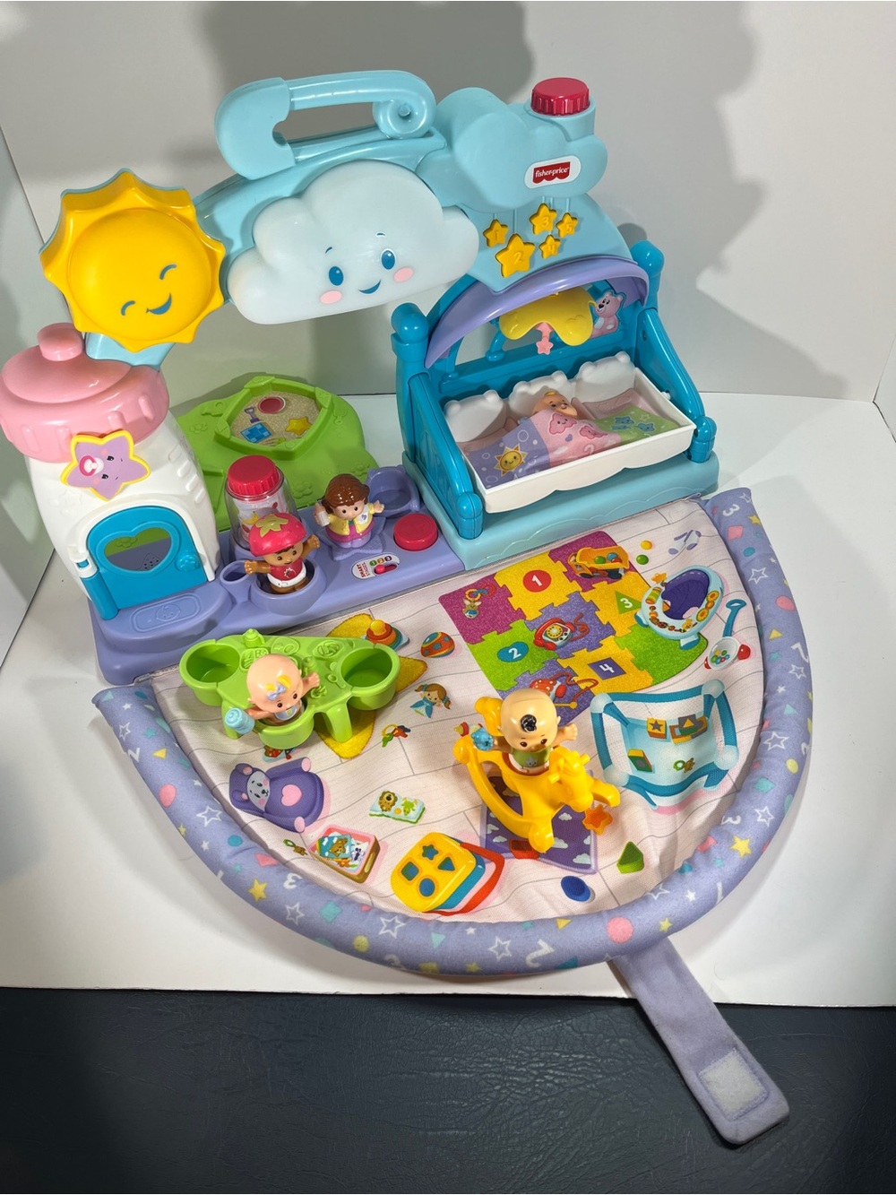 Little People Fisher Price 123 Babies Play Date Playset Smart Stages 2001 Mom